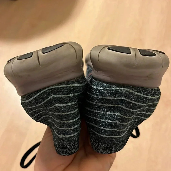 Nike Free RN Flyknit Running Shoes Sneakers Blue Women’s 8.5 - Picture 5 of 10